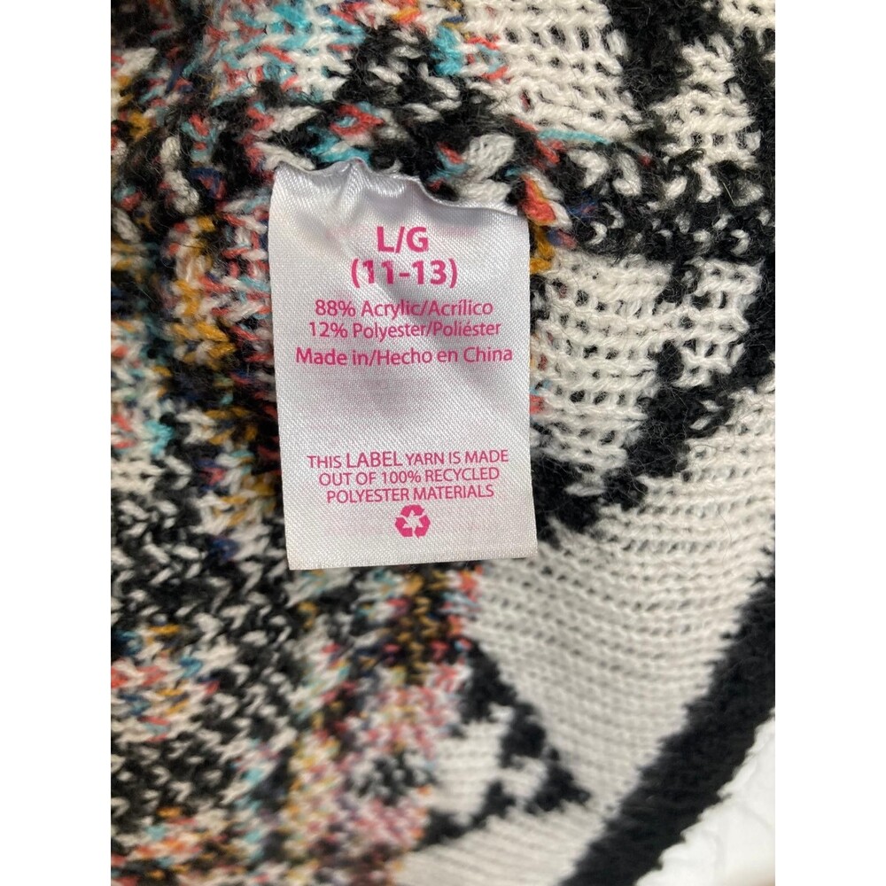 No Boundaries Cardigan Womens L Sweater Boho Native Southwestern Granola Duster - Picture 6 of 9